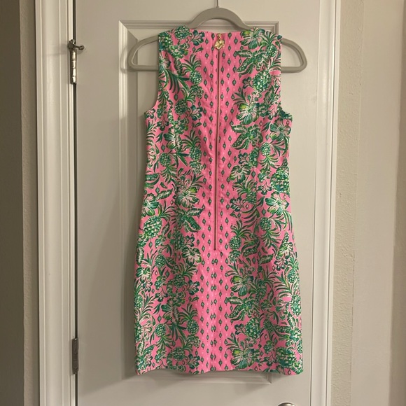 Lilly Pulitzer Pink and Green Tropical dress NWT - Picture 3 of 3